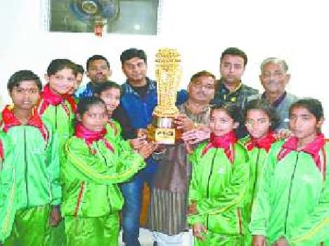 National gold medal winning athlete honored
